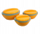 Princeware 3 Pieces Casserole Pluto Set - Orange 1 in KSA
