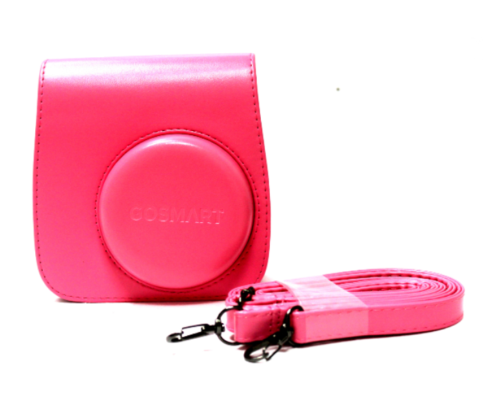 Gosmart Camera Bag For Fujifilm Instax Mini 8 8Plus 9 - Flamingo Pink 1 in UAE