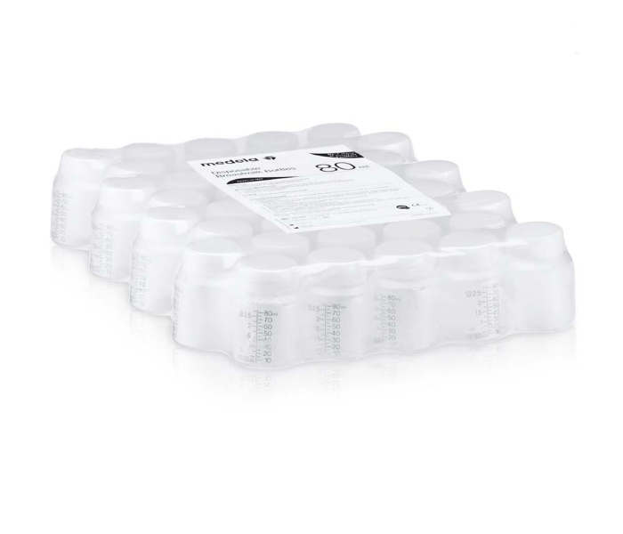 Medela 80ml 40 pack Disposable Bottle 1 in UAE