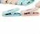 In-House CP-1507 12 Pieces Premium Quality Plastic Cloth Clips 3 in UAE
