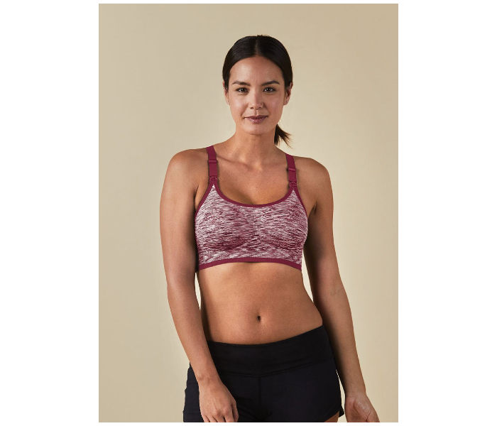 Bravado Rhythm Body Silk Seamless Nursing Bra Extra Large - Rosewater 1 in UAE