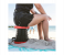 Twist n Sit Retractable Folding Telescoping Stool Sturdy - Red and Black 7 in UAE