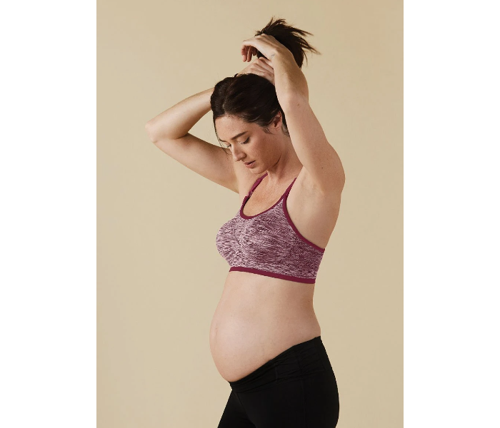Bravado Rhythm Body Silk Seamless Nursing Bra Extra Large - Rosewater 4 in UAE