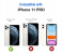 IP11PRO Reinforced Edges TPU Bumper Anti-Scratch and Shock Proof Cover Compatible with iPhone 11 Pro - Transparent 3 in UAE