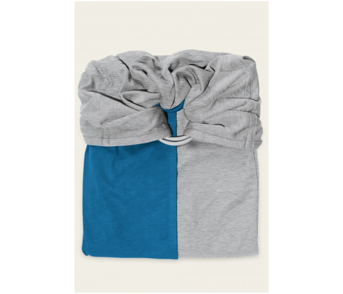Love Radius Little Baby Wrap Without a Knot - Grey and Blue 1 in UAE