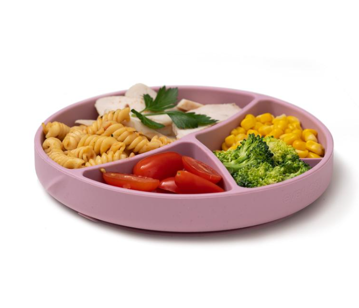 Everyday Baby Silicone Suction Plate - Rose 3 in UAE