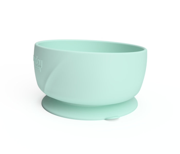 Everyday Baby Silicone Suction Bowl - Mint Green 1 in UAE