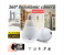 UK Plus 1080P 2MP WiFi Fisheye LED Light Bulb Security Camera - White 2 in OMAN