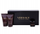 Versace 5ml Cristal Noir Eau De Toilette with 25ml Shower Gel and 25ml Body Lotion Gift Set 1 in UAE