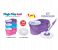 Princeware Magic Mop 360 Degree with 14 Litre Bucket - Purple 2 in KSA