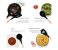 Silicone Spatula 11 Piece Kitchen Utensils Set - Black and Beige 3 in OMAN