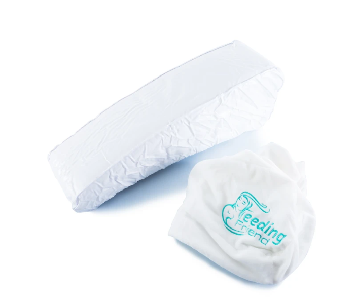 Feeding Friend Self-Inflating Nursing Pillow - White 3 in UAE