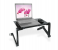 Multifunctional Portable and Adjustable Laptop Table - Black 2 in OMAN