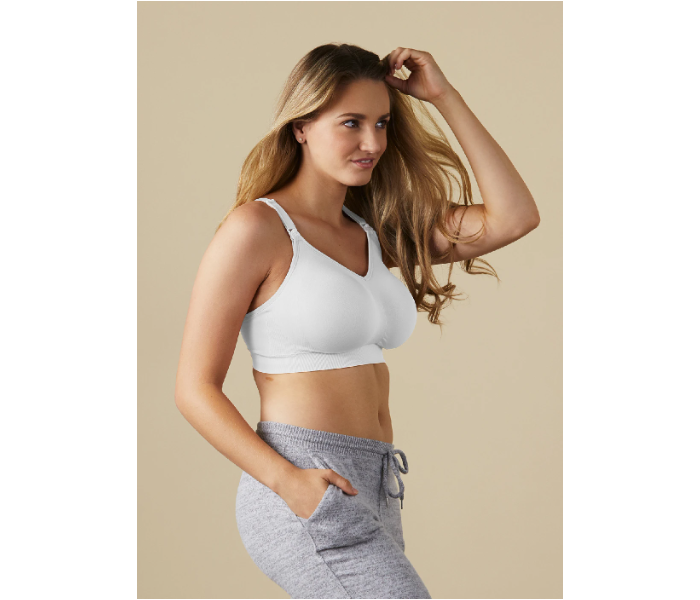 Bravado The Body Silk Seamless Nursing Bra Small - White 1 in UAE