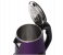 Impex Steamer 2001 Stainless Steel Double Layer Electric Kettle - Purple 4 in OMAN