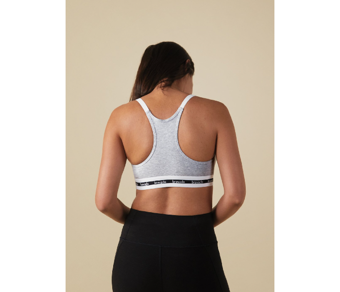 Bravado Original Nursing Bra Small - Dove Heather 2 in UAE