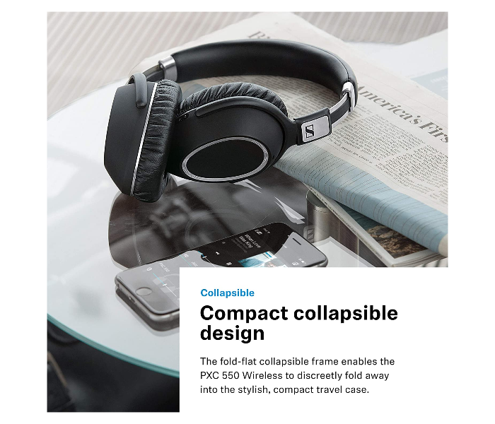 Sennheiser PXC-550 Bluetooth Headphone - Black 5 in OMAN
