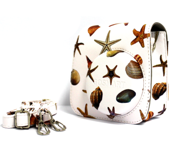 Gosmart Camera Bag For Fujifilm Instax Mini 8 8Plus 9 - Sea Shell 1 in UAE