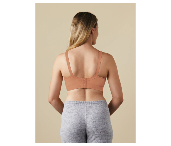 Bravado The Body Silk Seamless Nursing Bra Extra Large - Cinnamon 2 in UAE