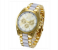 AKM Geneva Analogue Dial Watch - White 1 in UAE