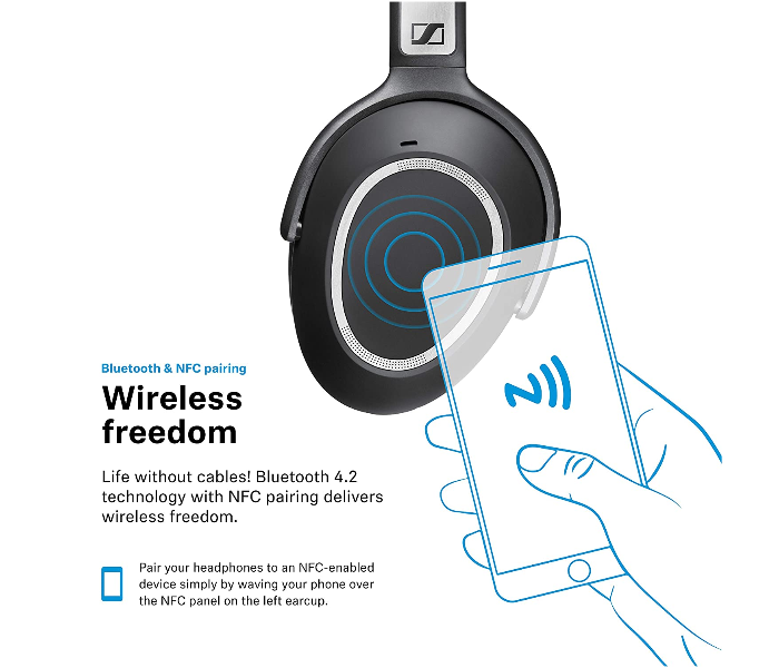 Sennheiser PXC-550 Bluetooth Headphone - Black 3 in OMAN