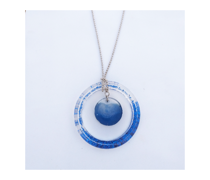 Fashionable 2 Medal Keychain - Dark Blue 1 in OMAN