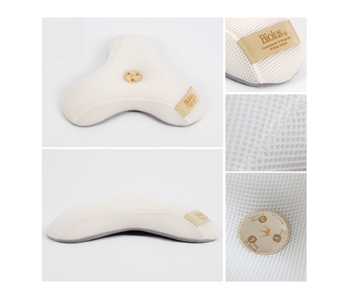 Al Premio Natural Organic Jagard Design 3D Cotton Baby Pillow 2 in UAE