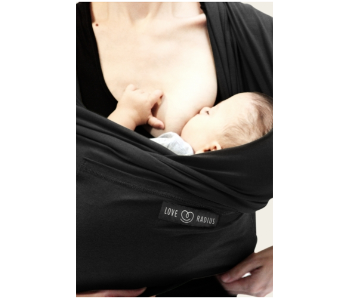 Love Radius The JPMBB Original Baby Wrap - Black 4 in UAE
