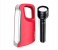 Impex CB2286 LED Rechargeable Lantern and Flash Light Combo - Red and Black 1 in OMAN