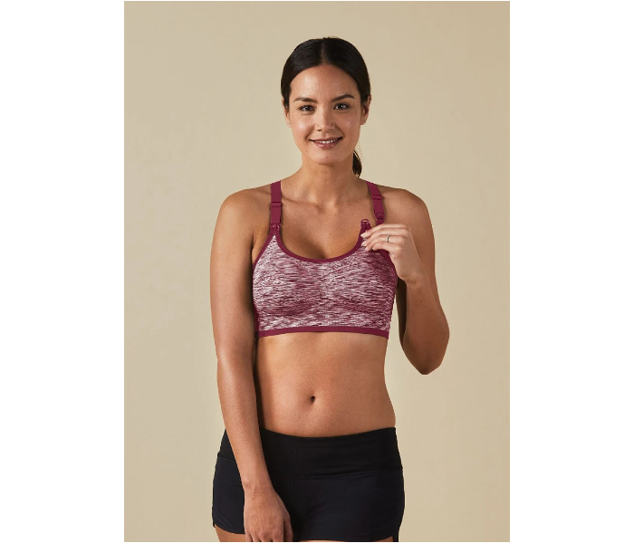 Bravado Rhythm Body Silk Seamless Nursing Bra Extra Large - Rosewater 3 in UAE