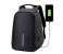 Anti-Theft Backpack 18 Inch with USB Port LOC Black JA001 3 in UAE