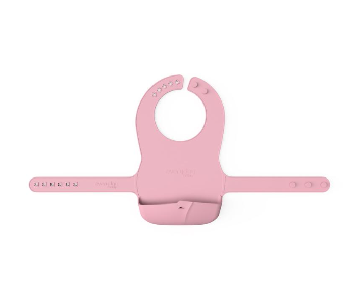 Everyday Baby Silicone Bib - Purple Rose 1 in UAE