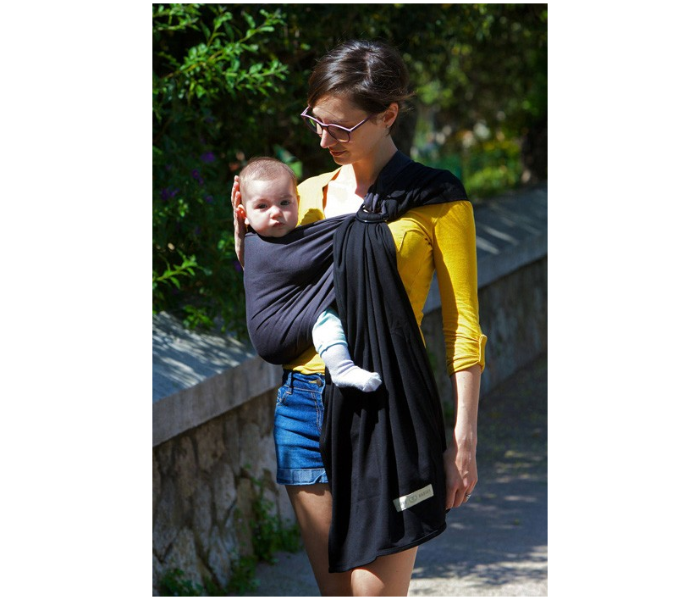 Love Radius Little Baby Wrap Without a Knot - Black 2 in UAE