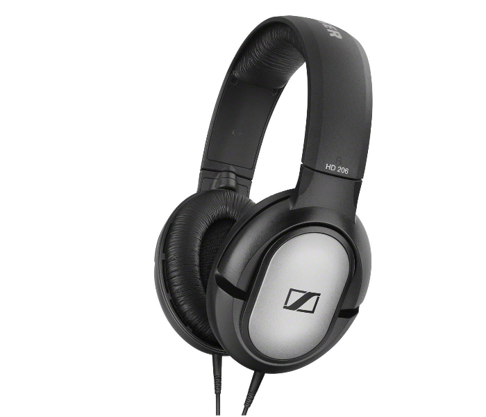 Sennheiser HD-206 Over Ear Wired Headset - Black 2 in OMAN
