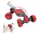 Off-Road Double Side Driving Stunt Remote Control Car for Kids - Red and Black 4 in KSA