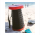 Twist n Sit Retractable Folding Telescoping Stool Sturdy - Red and Black 6 in UAE