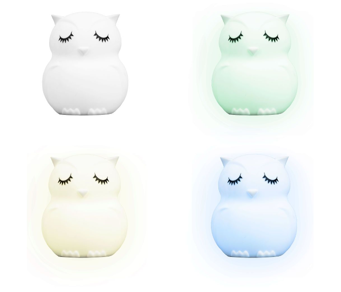 Lumipets Remote Control Owl Nightlight Toy for Kids - White 6 in UAE