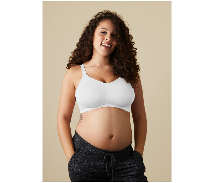 Bravado The Body Silk Seamless Nursing Bra Small - White 4 in UAE
