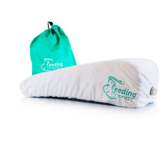 Feeding Friend Self-Inflating Nursing Pillow - White 2 in UAE