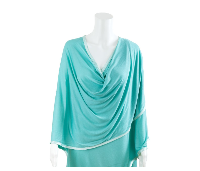 Bebitza Breastfeeding Blanket - Tiffany Blue 1 in UAE