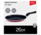 Impex ITP2620 26cm Tawa Pan - Black 2 in OMAN