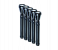 Impex CB5555 5 Pieces Combo Rechargeable LED Flash Light - Black 1 in UAE