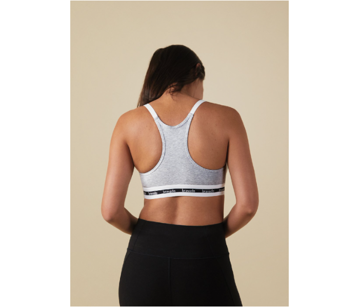 Bravado Original Nursing Bra Extra Large - Dove Heather 2 in UAE