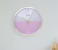 Royalford RF9278 Analog Wall Clock - Gold, Silver & Pink 2 in UAE
