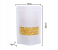 Rosymoment SBW-3062 12 Pieces Zip Lock Reusable Kraft Stand Up Food Pouches - White 2 in UAE