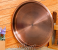 Royalford RF9568 40cm Copper Plated Round Tray - Brown 2 in UAE