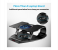 Promate FrostBase Laptop Cooling Pad with Multi-Level Height Quiet Fan Dual USB Port and Smart LED Illumination - Black 4 in UAE