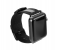 Promate GLOW-42SM 42mm Canvas Watch Band for Apple Watch - Black and Grey 3 in UAE