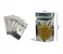 Rosymoment SBS-3092 12 Pieces Zip Lock Reusable Kraft Stand Up Food Pouches - Silver 2 in UAE