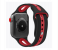 Promate HIPSTER-38SM 38mm Silicone Watch Strap for Apple Watch Series - Black and Red 2 in UAE